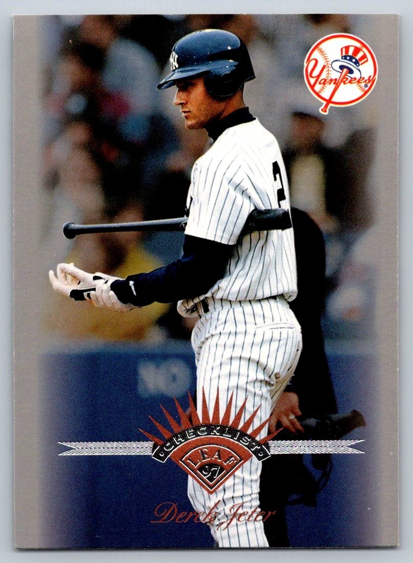 1997 Leaf Derek Jeter #200 - New York Yankees