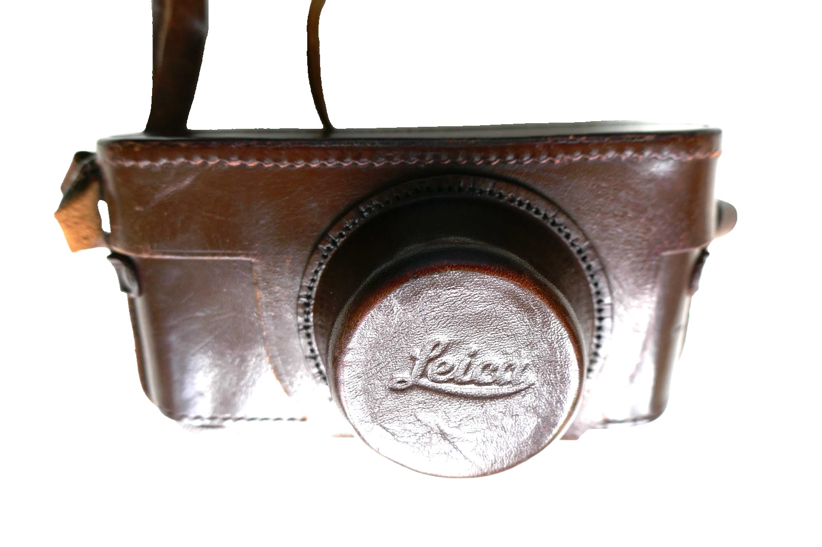 Vintage Leitz Leica 111F Rangefinder Leather Camera Case - Excellent condition