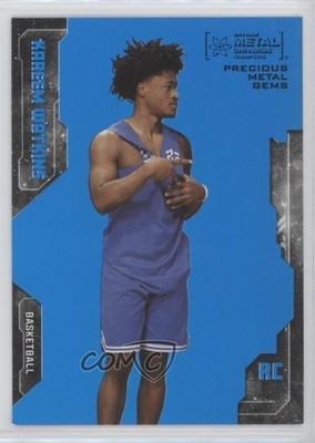 2024 Skybox Metal Universe Champions PMG Blue /50 Kareem Watkins #76 1t7y