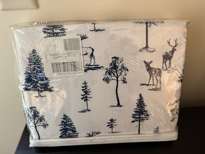 Northern Nights  400 Thread Count Cotton Sateen Four Piece Sheet Set T In Xl