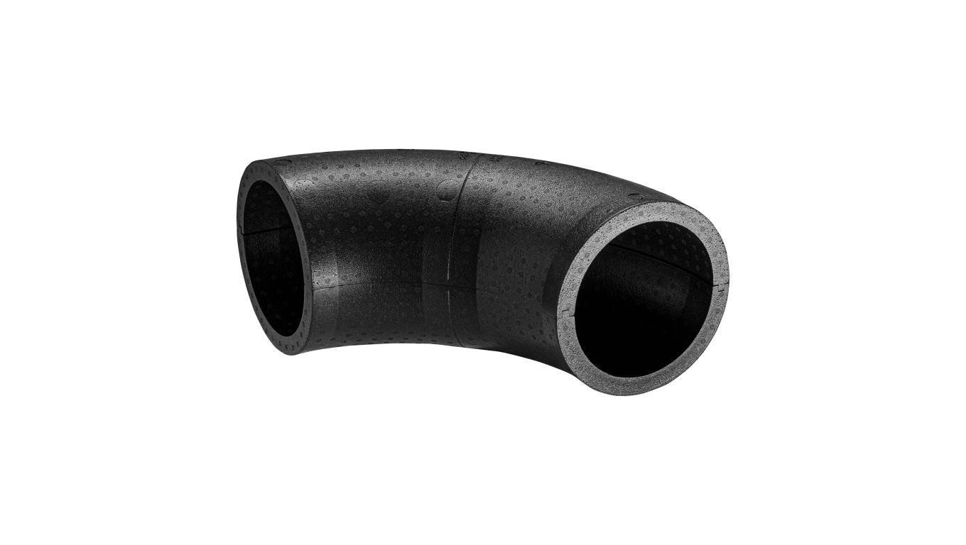 Pipe elbow for recuperation pipe EPP fi 200/1 piece 40000810