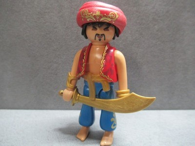 Playmobil Figuren | Araber | Sultan mit Breitschwert