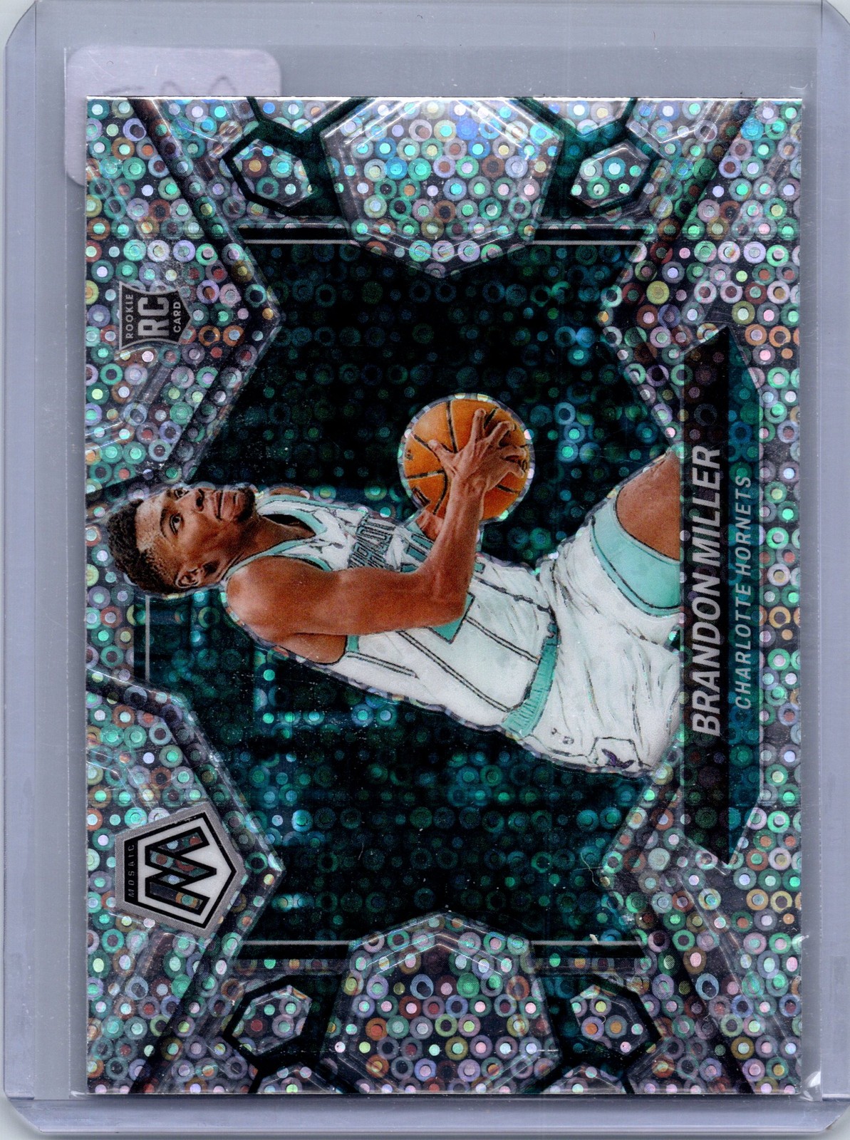 2023-24 Panini Mosaic #202 Brandon Miller Fast Break Silver