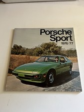 Porsche Sport 197677 Tpb By Joe Rusz Ruskiewicz Cbs 1975 Classic Cars Very Good