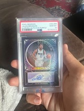 JAYLIN BRUNSON PSA 10 auto pop2 /75