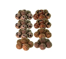 Squirrel Food Balls, 48 Pieces, with Sunflower Seeds, Peanuts, Pine Nuts, Car...