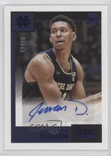2021-22 Chronicles Draft Picks Score Rookie Blue 62/75 Juwan Durham Auto 11n5