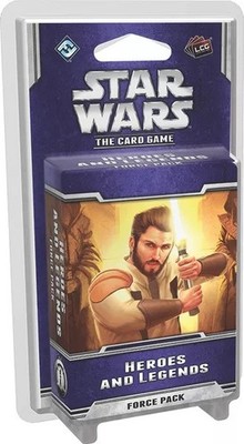 Star Wars LCG: Heroes & Legends Force Pack Card Game Expansion - New & Sealed
