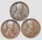 (3) Lincoln Cents - 1911D(Good) 1915D(VG) 1926D(VG) - #1708E - FREE SHIPPING
