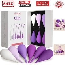 Kegel Weights System - Progressive Strength Training Set of 6 Silicone Balls...