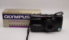 Olympus Infinity Stylus Zoom  mju 35mm Film Camera Point Shoot W/box  TESTED 