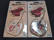 Trinity custom baits KONG 3/8oz 2 piece set new 4 Buzz Buzzbait Spinnerbait