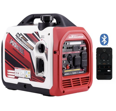 #ad 4000 Quiet Generator Inverter Portable For Home Camping Ev Charging W Bluetooth $366.00