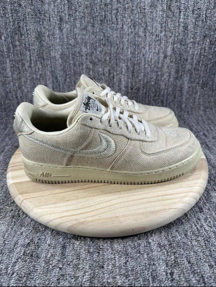 Nike Air Force 1 Low x Stussy Fossil | eBay