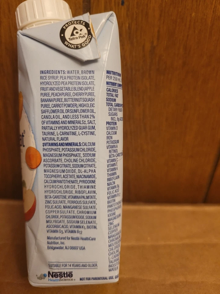 COMPLETO 1.5 original a base de plantas 24 unidades 8.45 FL OZ (Fruit Medley) ALIMENTACIÓN EN TUBO Foto 2 de 4