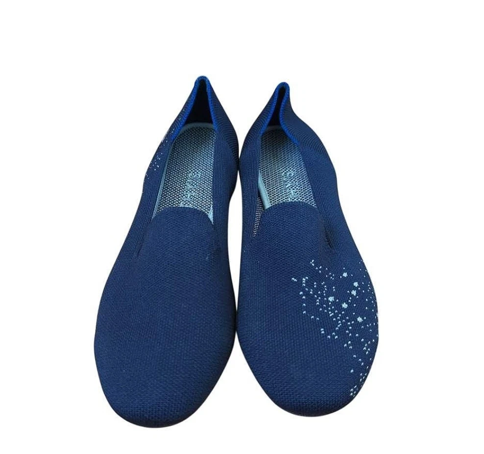 ROTHY\'S Women\'s Seaside The Driver Slip-On Loafer Blue Size 7.5 Rothy main image 3
