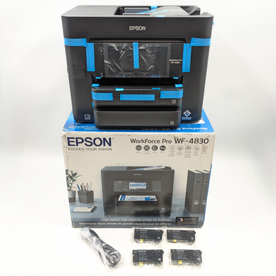 #ad Epson WorkForce Pro WF 4830 Wireless All In One InkJet Printer C11CJ05201 $149.99