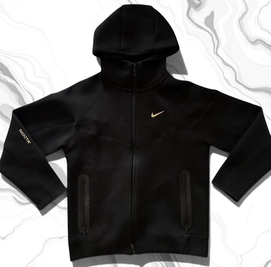 Black Nike NOCTA Tech Fleece Zip Up Hoodie Free Shipping