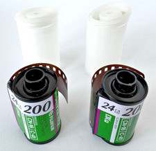 FujiFilm 200 Speed 24 Exposure Indoor Outdoor Color Film 2 Pack NEW OLD STOCK