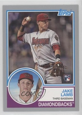2015 Topps Archives Silver 109/199 Jake Lamb #258 u6m