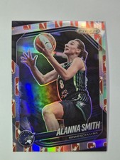 2025 Panini Prizm WNBA Alanna Smith WNBA Logo Silver Prizm Holo Minnesota Lynx