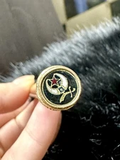 Wahl Eversharp Gold Filled Patented Pencil With Enamel Shriners Mason Symbol