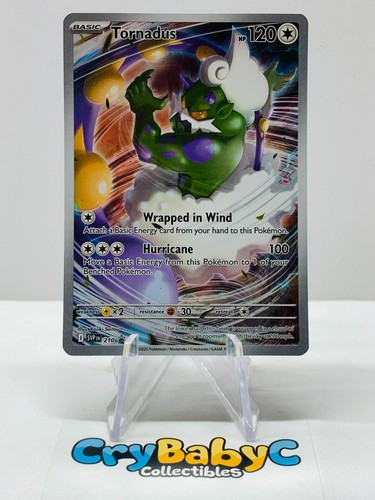 Pokemon Tornadus SVP210 Scarlet & Violet Black Star Promo
