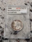 1956 Washington Quarter Toned! In an old holder...Uncirculated