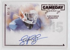2014 Press Pass Gameday Gallery Green 2/10 Loucheiz Purifoy #GG-LP Auto 2u3