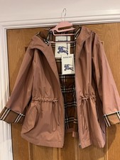 Burberry  Women’s  Pink Jacket Large BNWT  100% Authentic