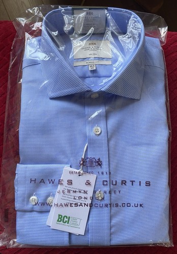 Hawes & Curtis Mens Shirt 16.5 BNWT - Picture 1 of 5