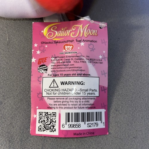 Sailor Moon S Chibi Sailor Mars 8” Plush Great Eastern Entertainment FREE SHIP - Bild 7 von 11