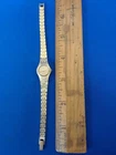 VINTAGE SEIKO WOMEN GOLD TONE WIND UP WATCH 1100-1469