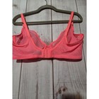 Smart & Sexy Women Neon Pink Mesh Underwire Bra 40D Pad-Free