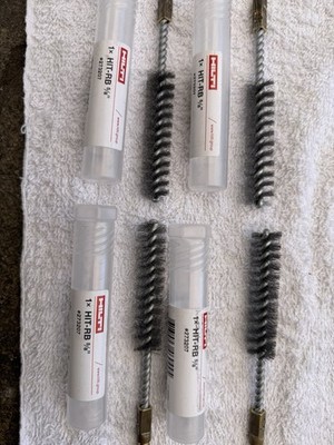 Genuine HILTI HIT-RB 273207 Steel Round Brush 5/8'' ( Lot of 4 )