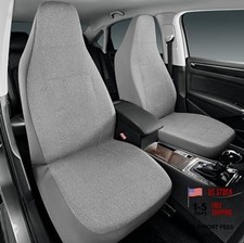 Car Seat Covers for Front Seat, High Back Heavy Duty Front High Back gray