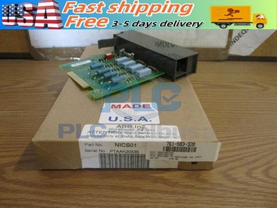 ABB PLC NICS01 WITH ONE YEAR WARRANTY 1PCS NIB US Free TAX