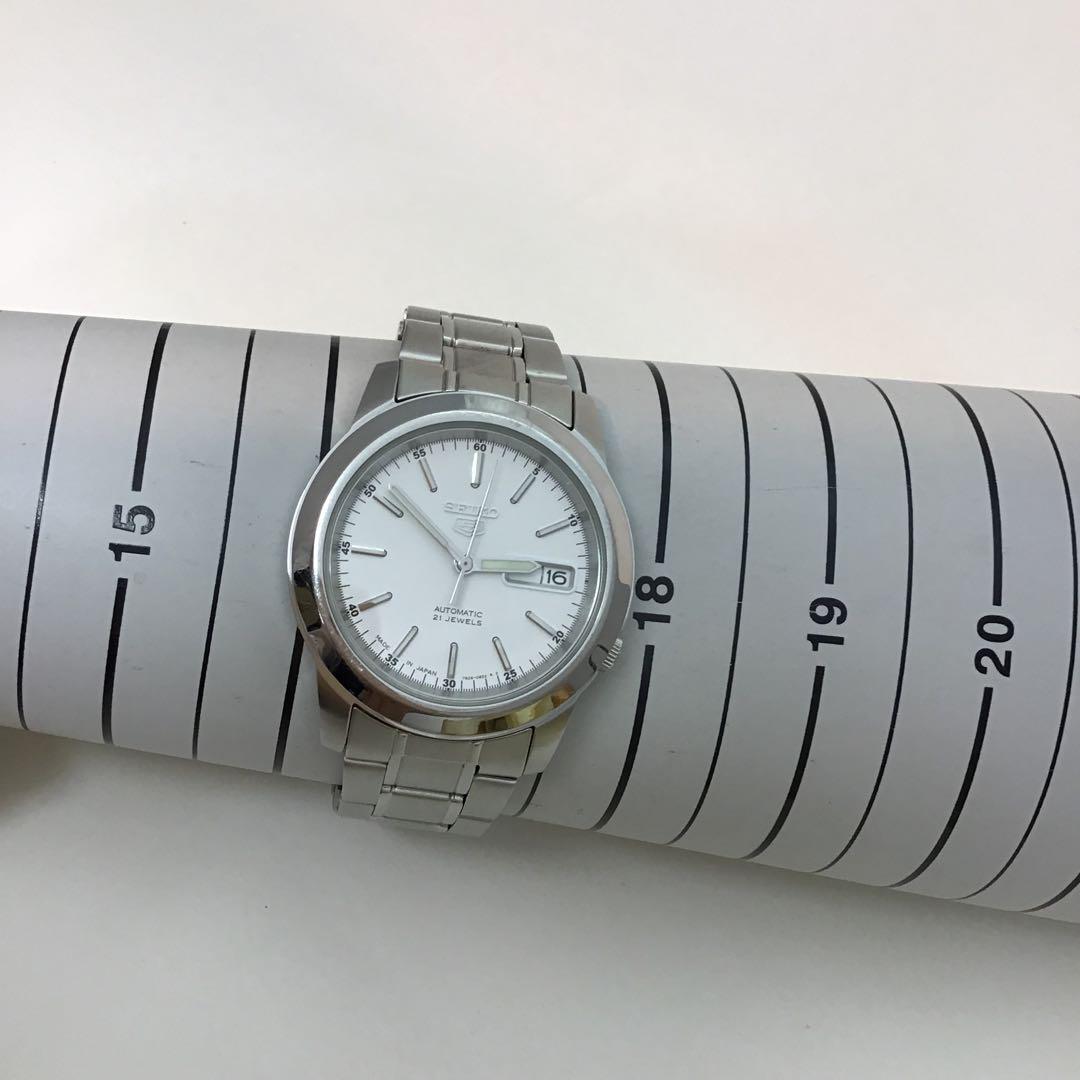 Final Seiko 5 Automatic 21 Jewels Made In Japan 7S26-02W0 Back 