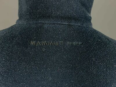 Men Mammut Outdoor Tecnopile Navy Blue 1/4 Zip Fleece Jumper