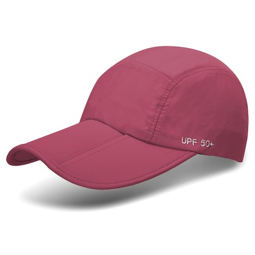 UPF 50+ Foldable Baseball Cap Sun Protection Quick Dry Portable Folding Hats - Picture 14 of 24