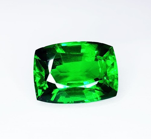 10.62 Ct Loose Certified Gemstone Natural Green Garnet Cushion Cut AA+ Quality - Picture 9 of 9