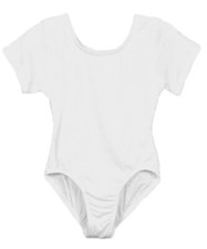 Jacques Moret Big Girls' S/S Dance Leotard Sizes 7 - 16 