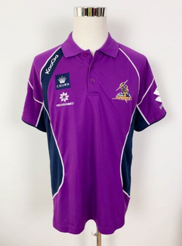 Kooga Melbourne Storm Mens NRL Rugby League Jersey Polo Shirt T-Shirt Tee XL - Picture 1 of 8