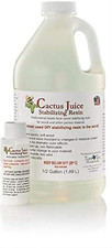 Cactus Juice Stabilizing Resin for Woodworking-1/2 Gallon