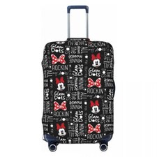 Funda protectora de equipaje personalizada Mickey Mouse divertida maleta de viaje cubierta protectora