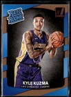 2017 Panini Donruss Basketball Holo Orange Laser Kyle Kuzma #174
