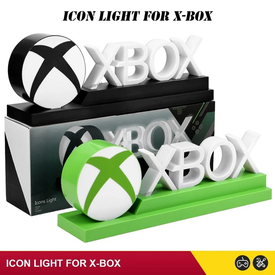 Microsoft Xbox Icon Licht / Sprachsteuerung / Dekorative Lampe / Nachtlicht - Bild 4 von 4