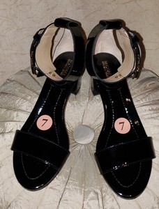 wide leather sandals