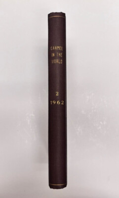 Carmel In The World bound magazine 1962 CITOC