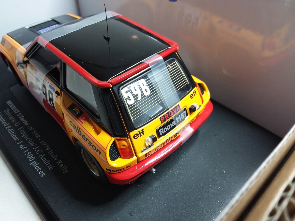 Solido 1:18 Renault 5 Turbo #5 Rallye du Var 1982 Prost, Andrie S1801305 model car S1801305